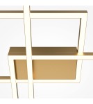 LED ceiling lamps - Maytoni Rida LED Ceiling Lamp 78W 4300lm Gold MOD015CL-L80GK. - product 5