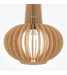 Pendant lamps - Maytoni Roots Wooden Pendant Lamp 1xE27 40W Black MOD193PL-01W1 - product 3