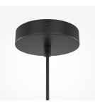 Pendant lamps - Maytoni Roots Wooden Pendant Lamp 1xE27 40W Black MOD193PL-01W1 - product 6