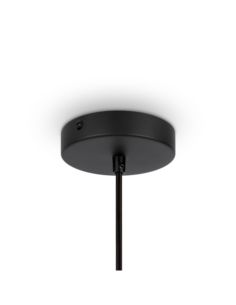 Pendant lamps - Maytoni Roots Wooden Pendant Lamp 1xE27 40W Black MOD191PL-01W - product kolory-swiatla.pl 5
