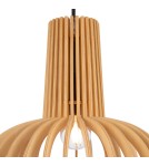 Pendant lamps - Maytoni Roots Wooden Pendant Lamp 1xE27 40W Black MOD193PL-01W - product 3