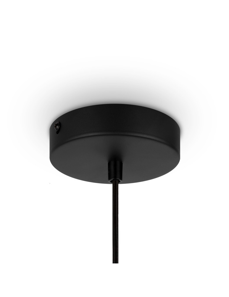 Pendant lamps - Maytoni Roots Wooden Pendant Lamp 1xE27 40W Black MOD193PL-01W - product kolory-swiatla.pl 5