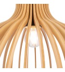 Wooden pendant lamps - Maytoni Roots Wooden Pendant Lamp 1xE27 40W Black MOD194PL-01W - product 4