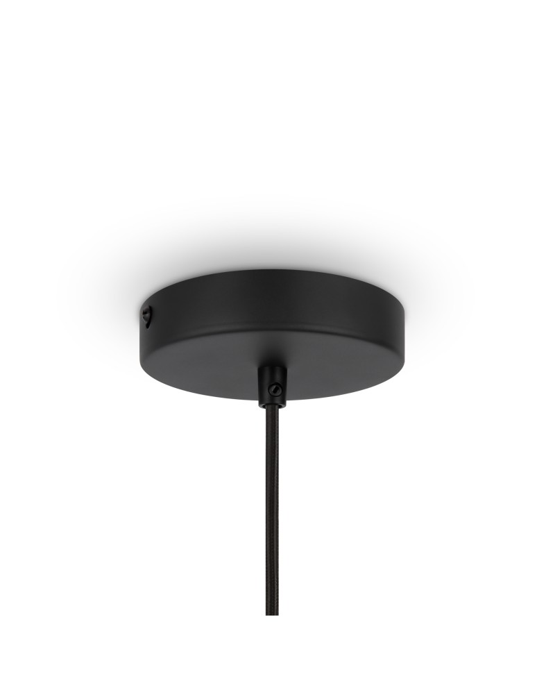 Pendant lamps - Maytoni Roots Wooden Pendant Lamp 1xE27 40W Black MOD197PL-01W - product kolory-swiatla.pl 5