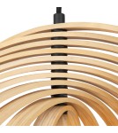 Pendant lamps - Maytoni Roots Wooden Pendant Lamp 1xE27 40W Black MOD197PL-01W1 - product 4