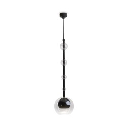 Maytoni Ros Lampa Wisząca Szklane Kule 1xGU10 28W Czarny MOD227PL-01B