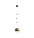 Pendant lamps - Maytoni Ros Glass Ball Pendant Lamp 1xGU10 28W Black MOD227PL-01B1 - product 1