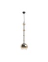 Maytoni Ros Glass Ball Pendant Lamp 1xGU10 28W Black MOD227PL-01B1
