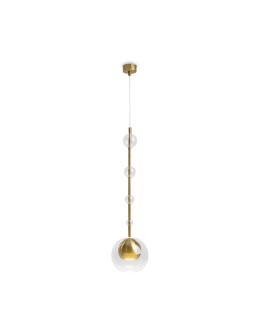 Maytoni Ros Glass Ball Pendant Lamp 1xGU10 28W Brass MOD227PL-01BS.