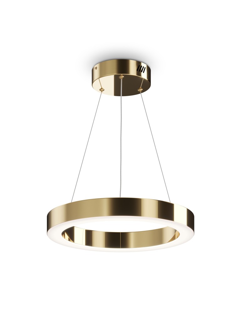 Pendant lamps - Maytoni Saturno LED Ring Pendant Lamp 36W 2500lm 4000K Brass MOD415PL-L36BS4K - product kolory-swiatla.pl 3