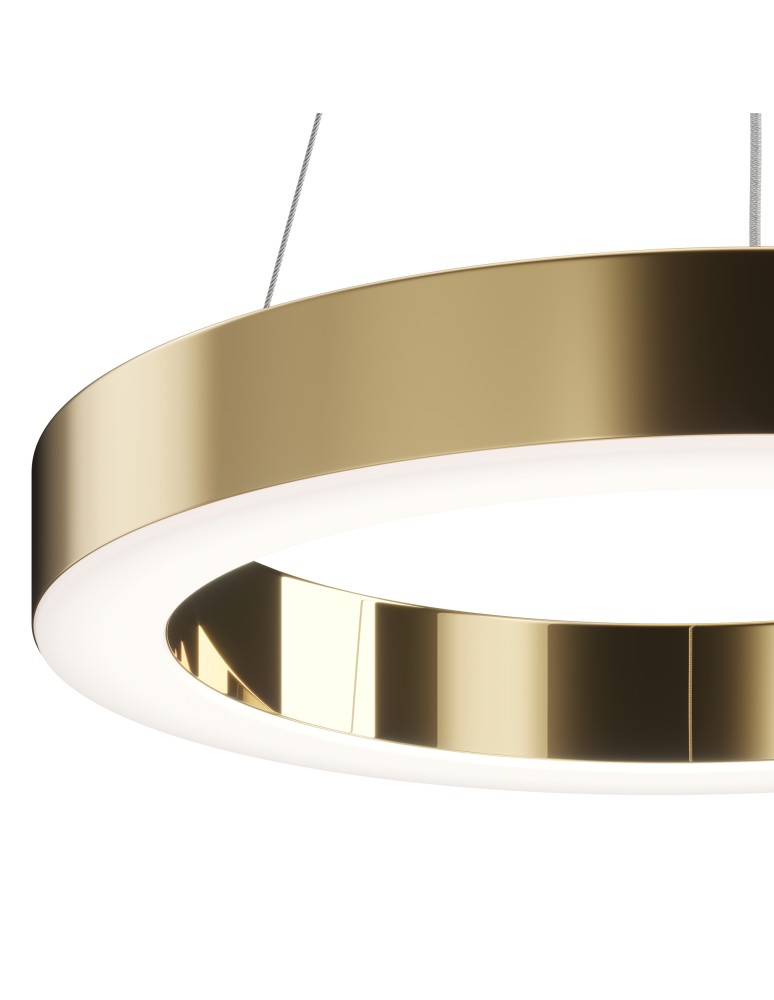 Pendant lamps - Maytoni Saturno LED Ring Pendant Lamp 36W 2500lm 4000K Brass MOD415PL-L36BS4K - product kolory-swiatla.pl 4
