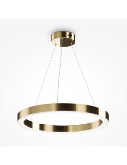 Maytoni Saturno LED Ring Pendant Lamp 45W 3100lm 4000K Brass MOD415PL-L45BS4K