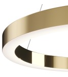 Pendant lamps - Maytoni Saturno LED Ring Pendant Lamp 45W 3100lm 4000K Brass MOD415PL-L45BS4K - product 5