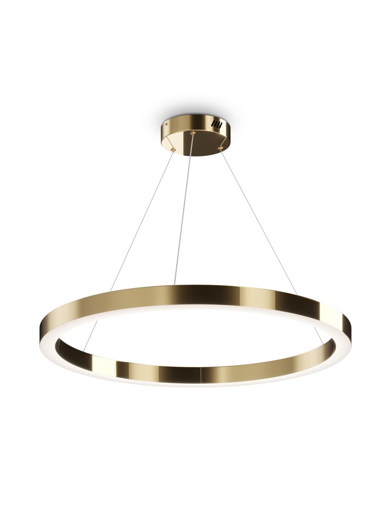 Pendant lamps circles - Maytoni Saturno LED Ring Pendant Lamp 60W 4200lm 4000K Brass MOD415PL-L60BS4K - product kolory-swiatla.pl 3