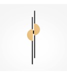 Designer wall lamps - Maytoni Skyline LED wall lamp/wall lamp 23W 700lm 4000K Black MOD179WL-L22BS4K1 - product 1
