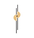 Designer wall lamps - Maytoni Skyline LED wall lamp/wall lamp 23W 700lm 4000K Black MOD179WL-L22BS4K1 - product 2