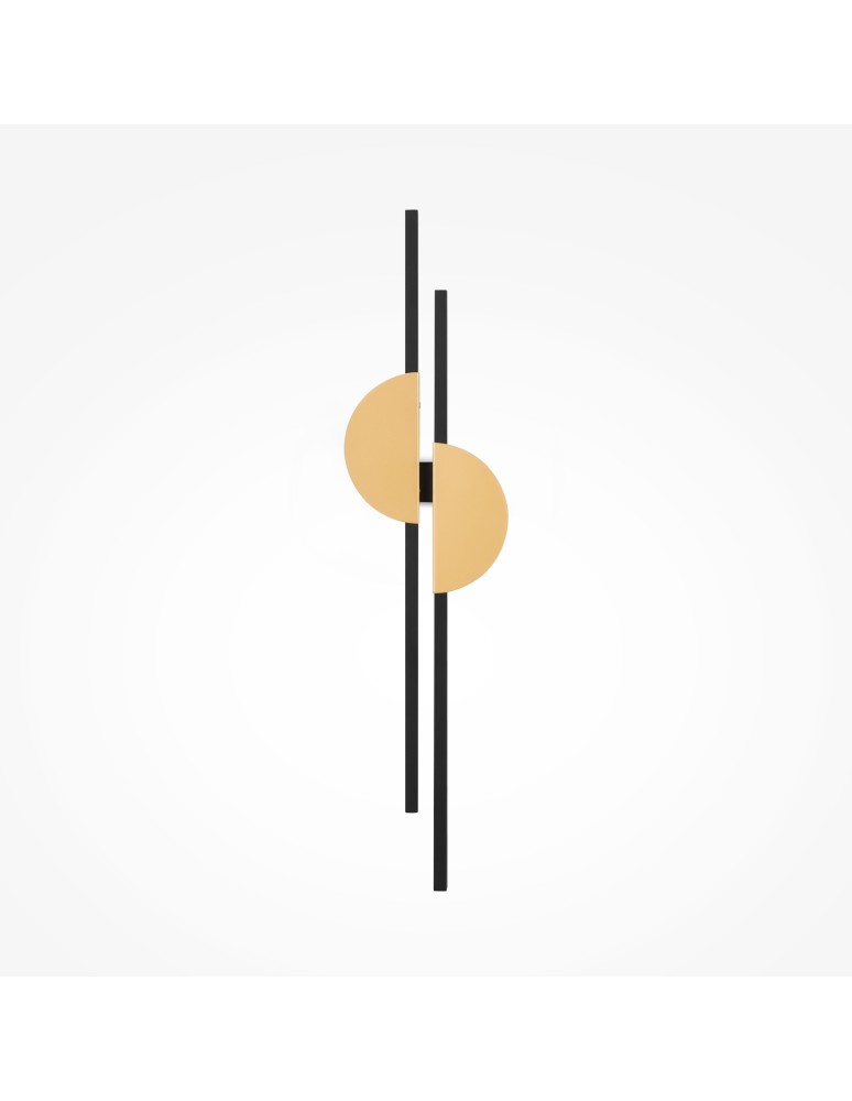 Designer wall lamps - Maytoni Skyline LED wall sconce/wall lamp 23W 700lm 4000K Black MOD179WL-L22BS4K - product kolory-swiatla.pl 1