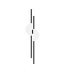 Designer wall lamps - Maytoni Skyline LED wall sconce/wall lamp 23W 800lm 4000K Black MOD179WL-L22W4K - product 1