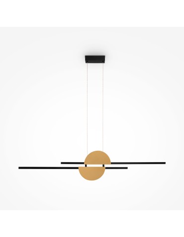 Maytoni Skyline Modern LED Pendant Lamp 26W 800lm 4000K Black MOD179PL-L26BS4K.