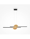 View Maytoni Skyline Modern LED Pendant Lamp 26W 800lm 4000K Black MOD179PL-L26BS4K.
