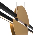 Pendant lamps over the island - Maytoni Skyline Modern LED Pendant Lamp 26W 800lm 4000K Black MOD179PL-L26BS4K. - product 3