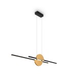 Pendant lamps over the island - Maytoni Skyline Modern LED Pendant Lamp 26W 800lm 4000K Black MOD179PL-L26BS4K. - product 4