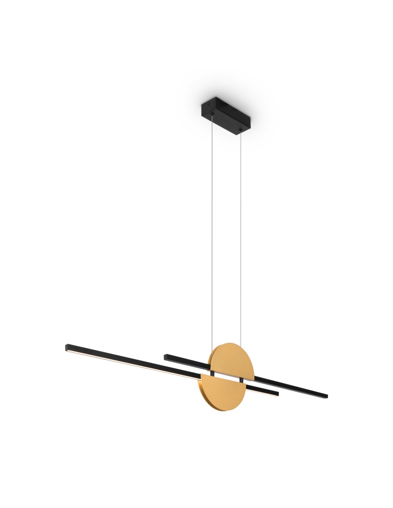 Pendant lamps over the island - Maytoni Skyline Modern LED Pendant Lamp 26W 800lm 4000K Black MOD179PL-L26BS4K. - product kolory-swiatla.pl 4