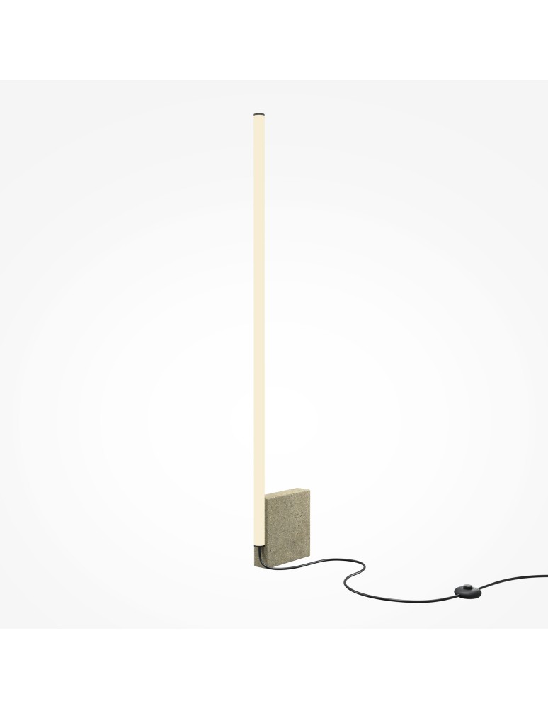 Maytoni Solid Lampa Podłogowa LED 24W 2350lm 3000K Szary MOD277FL-L24GR3K