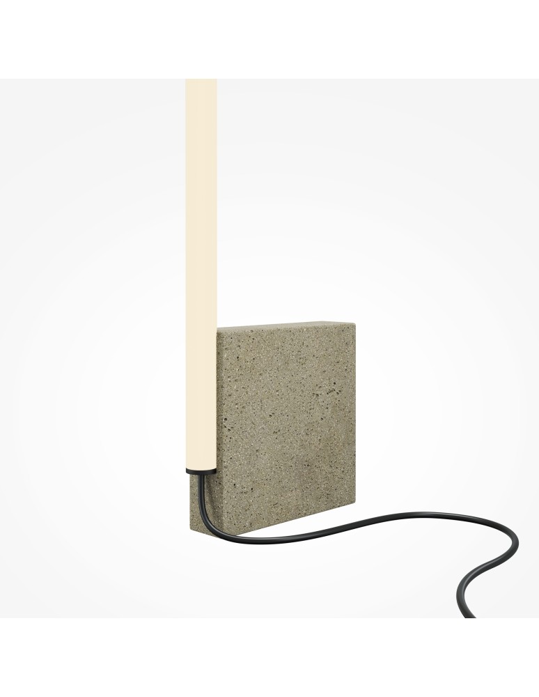 Maytoni Solid Lampa Podłogowa LED 24W 2350lm 3000K Szary MOD277FL-L24GR3K