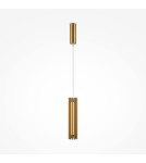 Pendant lamps - Maytoni Sonata Modern LED Pendant Lamp 12W 330lm 3000K Brass MOD410PL-L12BS3K. - product 1