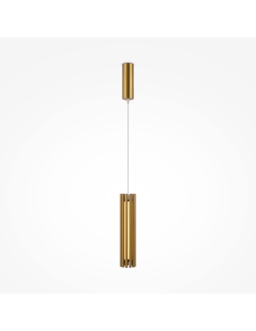 Maytoni Sonata Modern LED Pendant Lamp 12W 330lm 3000K Brass MOD410PL-L12BS3K.