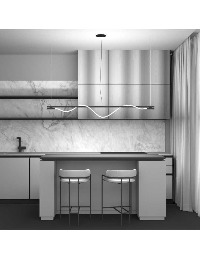 Pendant lamps - Maytoni Tau LED Pendant Lamp 21W 910lm 3000K Gold MOD166PL-L20G3K. - product kolory-swiatla.pl 5