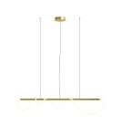 Pendant lamps - Maytoni Tau LED Pendant Lamp 30W 1250lm 3000K Gold MOD166PL-L30G3K. - product 3