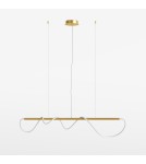 Pendant lamps - Maytoni Tau LED Pendant Lamp 30W 1250lm 3000K Gold MOD166PL-L30G3K. - product 4