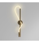Wall lamps - Maytoni Tau LED wall/hall lamp 13W 600lm 3000K Gold MOD166WL-L12G3K. - product 1