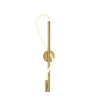 Wall lamps - Maytoni Tau LED wall/hall lamp 13W 600lm 3000K Gold MOD166WL-L12G3K. - product 2