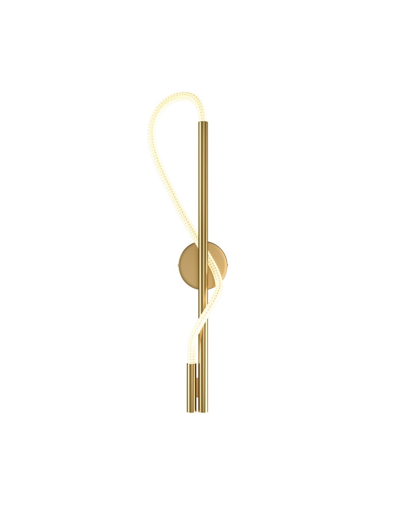 Wall lamps - Maytoni Tau LED wall/hall lamp 13W 600lm 3000K Gold MOD166WL-L12G3K. - product kolory-swiatla.pl 2