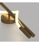 Maytoni Tau Kinkiet/Ścienna LED 13W 600lm 3000K Złoty MOD166WL-L12G3K