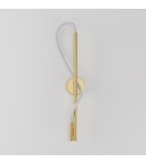 Maytoni Tau Kinkiet/Ścienna LED 13W 600lm 3000K Złoty MOD166WL-L12G3K