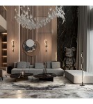 Floor lamps - Maytoni Tau LED Floor Lamp 15W 450lm 3000K Black MOD166FL-L15B3K. - product 3