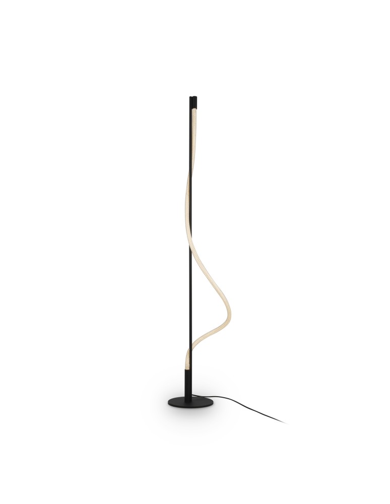 Floor lamps - Maytoni Tau LED Floor Lamp 15W 450lm 3000K Black MOD166FL-L15B3K. - product kolory-swiatla.pl 1