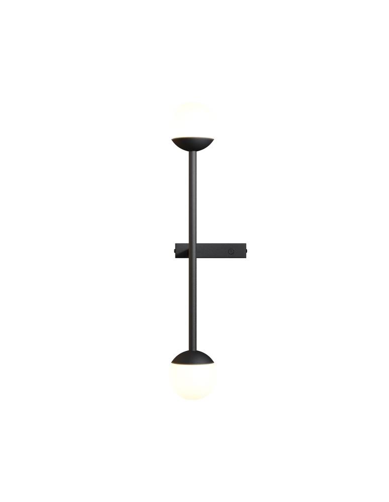 Wall lamps - Maytoni Touch LED wall lamp/wall lamp 10W 900lm 3000K Black MOD285WL-L10B3K. - product kolory-swiatla.pl 1