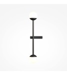 Wall lamps - Maytoni Touch LED wall lamp/wall lamp 10W 900lm 3000K Black MOD285WL-L10B3K. - product 4