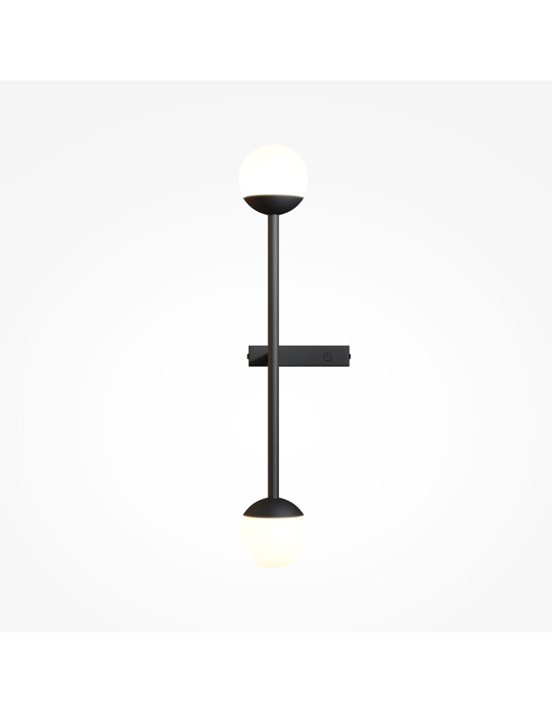 Wall lamps - Maytoni Touch LED wall lamp/wall lamp 10W 900lm 3000K Black MOD285WL-L10B3K. - product kolory-swiatla.pl 4