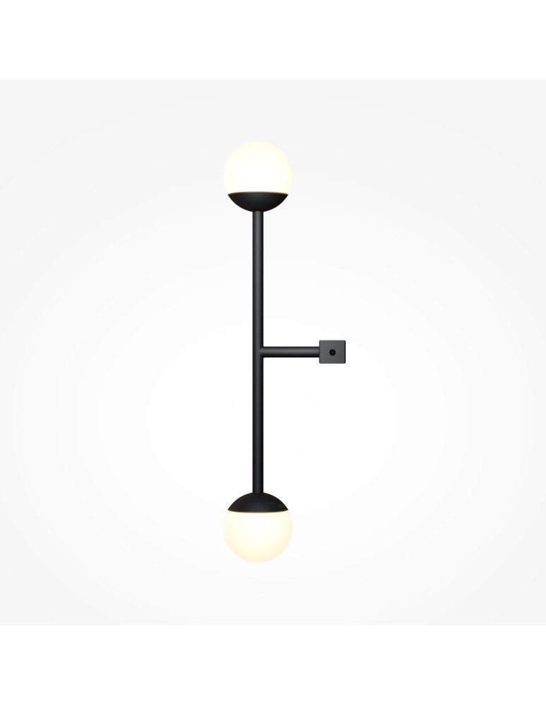 Wall lamps - Maytoni Touch LED wall lamp/wall lamp 10W 900lm 3000K Black MOD285WL-L10B3K. - product kolory-swiatla.pl 6