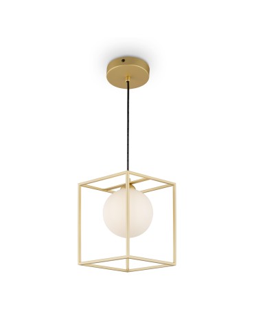 Maytoni Trinity Lampa Wisząca 1xG9 25W Złoty MOD145PL-01G