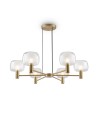 View Maytoni Vision Pendant Lamp 6xE14 60W Gold MOD411PL-06G.