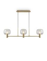 Maytoni Vision Lampa Wisząca 3xE14 60W Złoty MOD411PL-03G