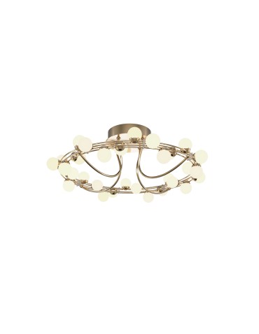 Maytoni Tessara LED Ceiling Lamp 55W 4100lm 3000K Gold MOD081CL-L36G3K.