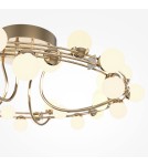 Maytoni Tessara Lampa Sufitowa LED 55W 4100lm 3000K Złoty MOD081CL-L36G3K